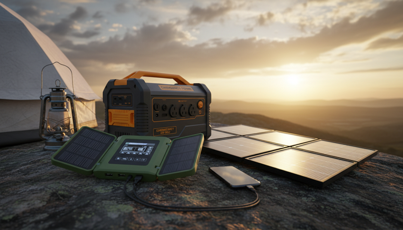 Power bank solar y generador portátil para emergencia