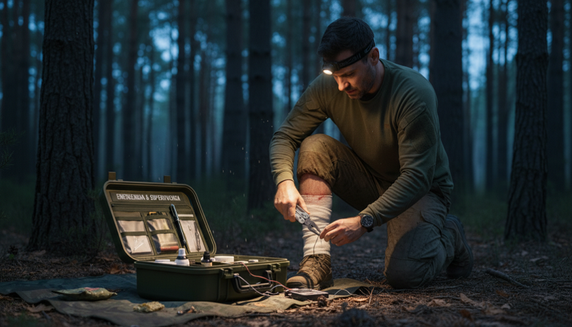 Uso de herramienta multifunción en situación de emergencia